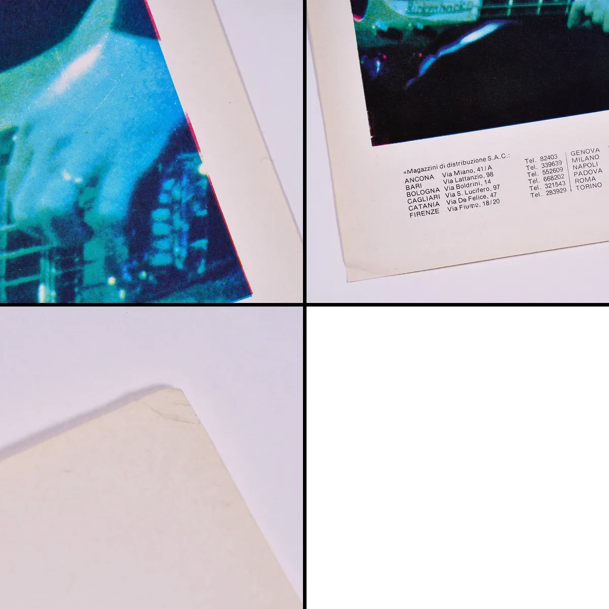 『ポール・マッカートニー＆ウイングス ロックショウ』 映画 ポスター イタリア オリジナル