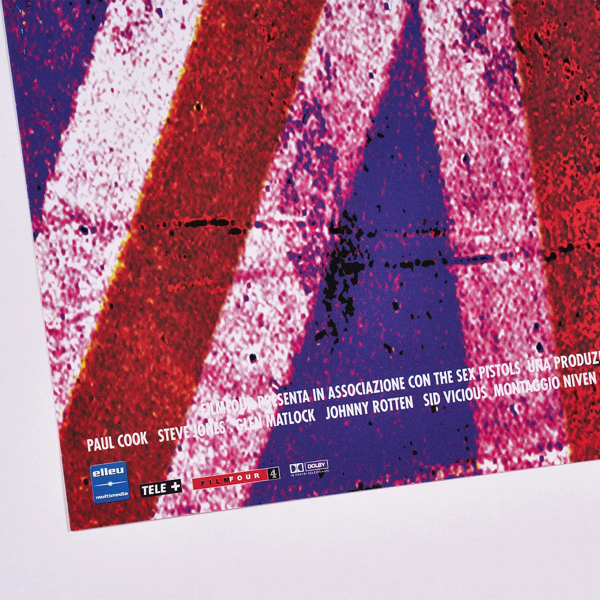 『No Future: A Sex Pistols Film』 映画 ポスター イタリア オリジナル
