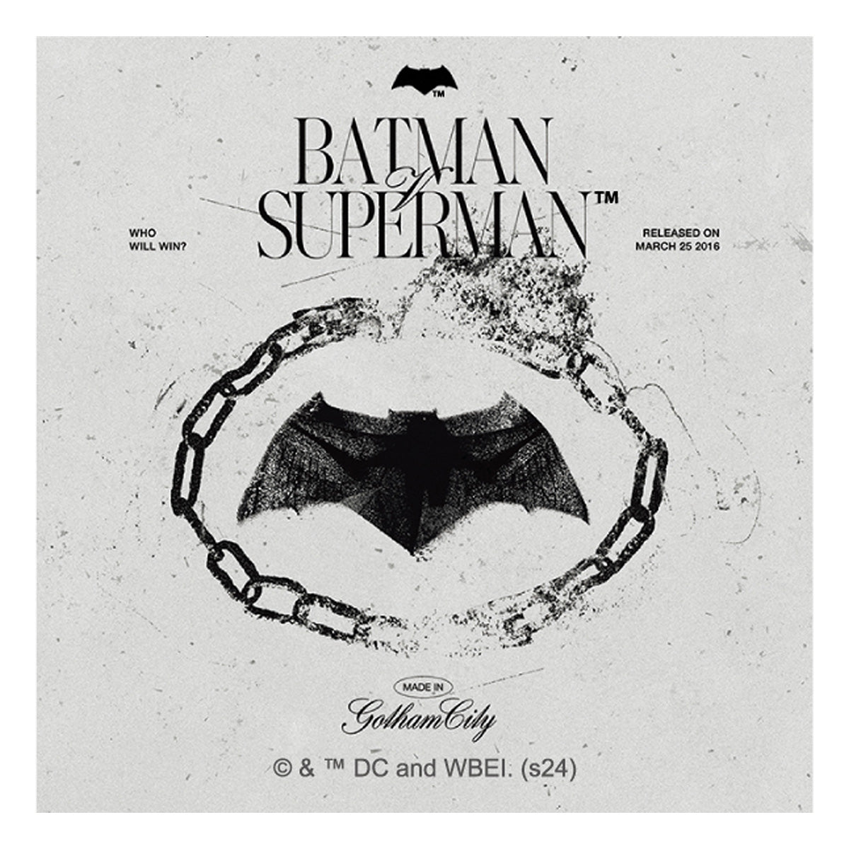 DCコミックス】 映画 『バットマン』85周年 ステッカーセット(BATMAN V