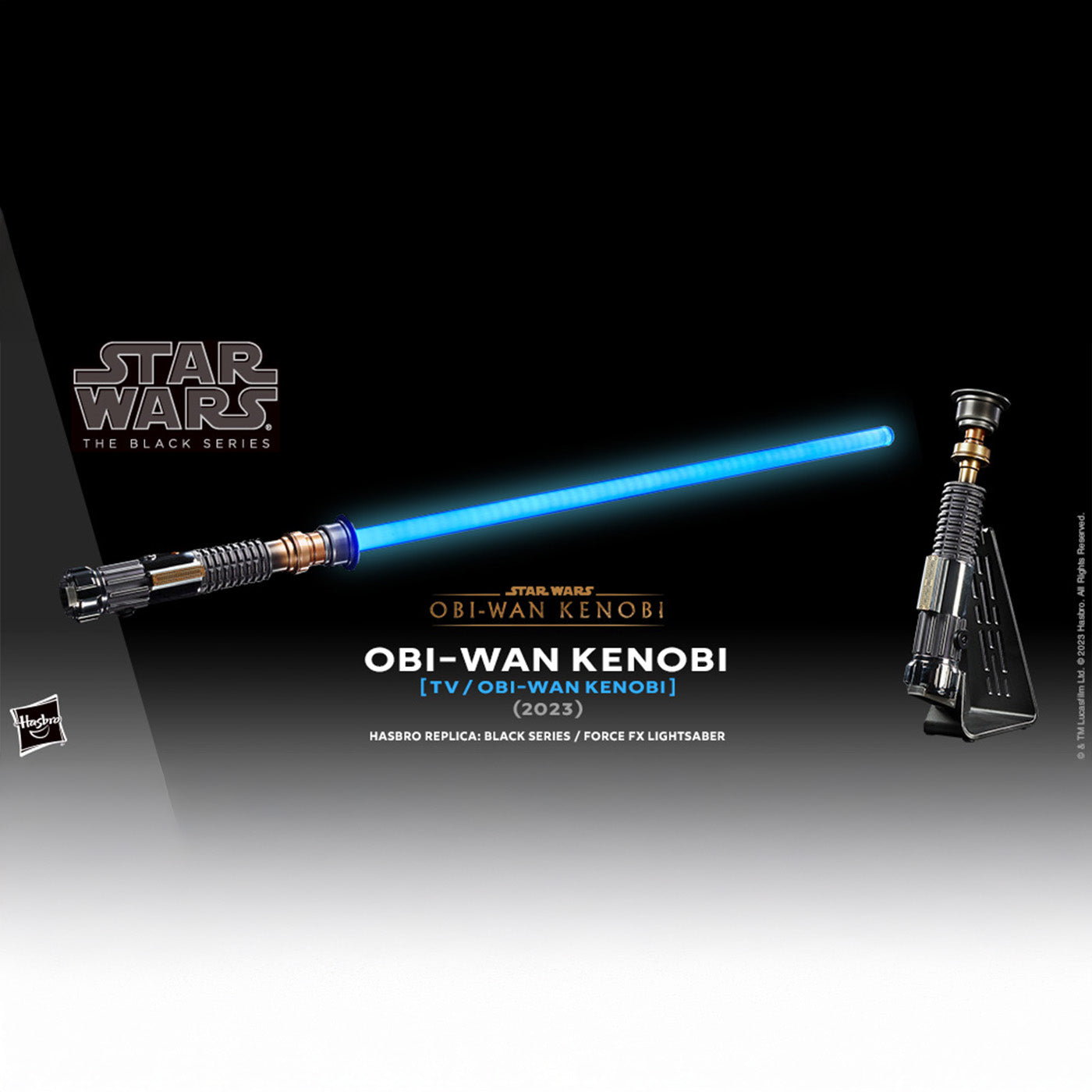 映画 『スター・ウォーズ』 ブラックシリーズ フォースＦＸ ライトセーバー オビ＝ワン・ケノービ ["ＴＶドラマ『オビ＝ワン・ケノービ』］（２０２３）