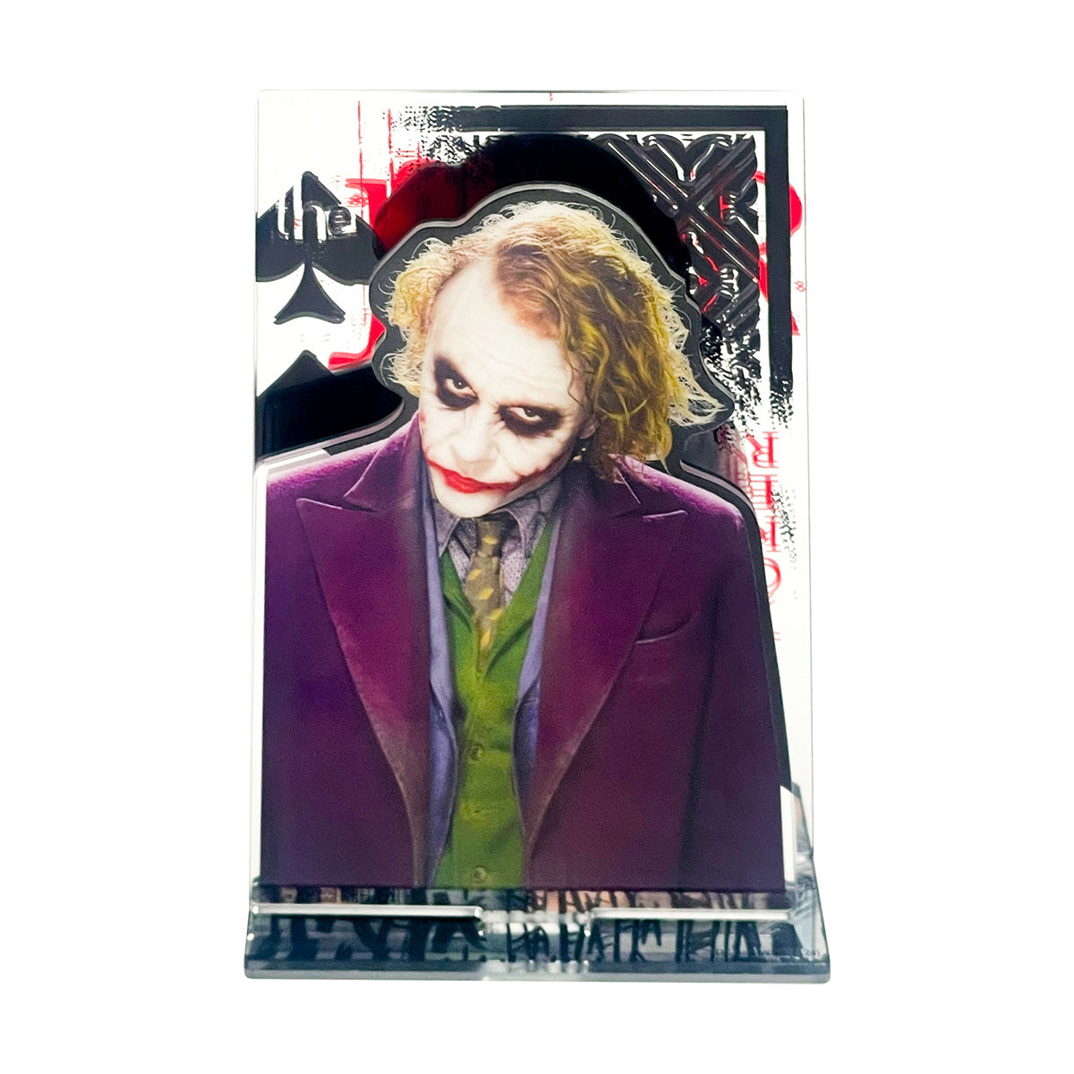 【DCコミックス】 映画 『ジョーカー／JOKER』　ミラーアクリルスタンド(THE DARK KNIGHT)