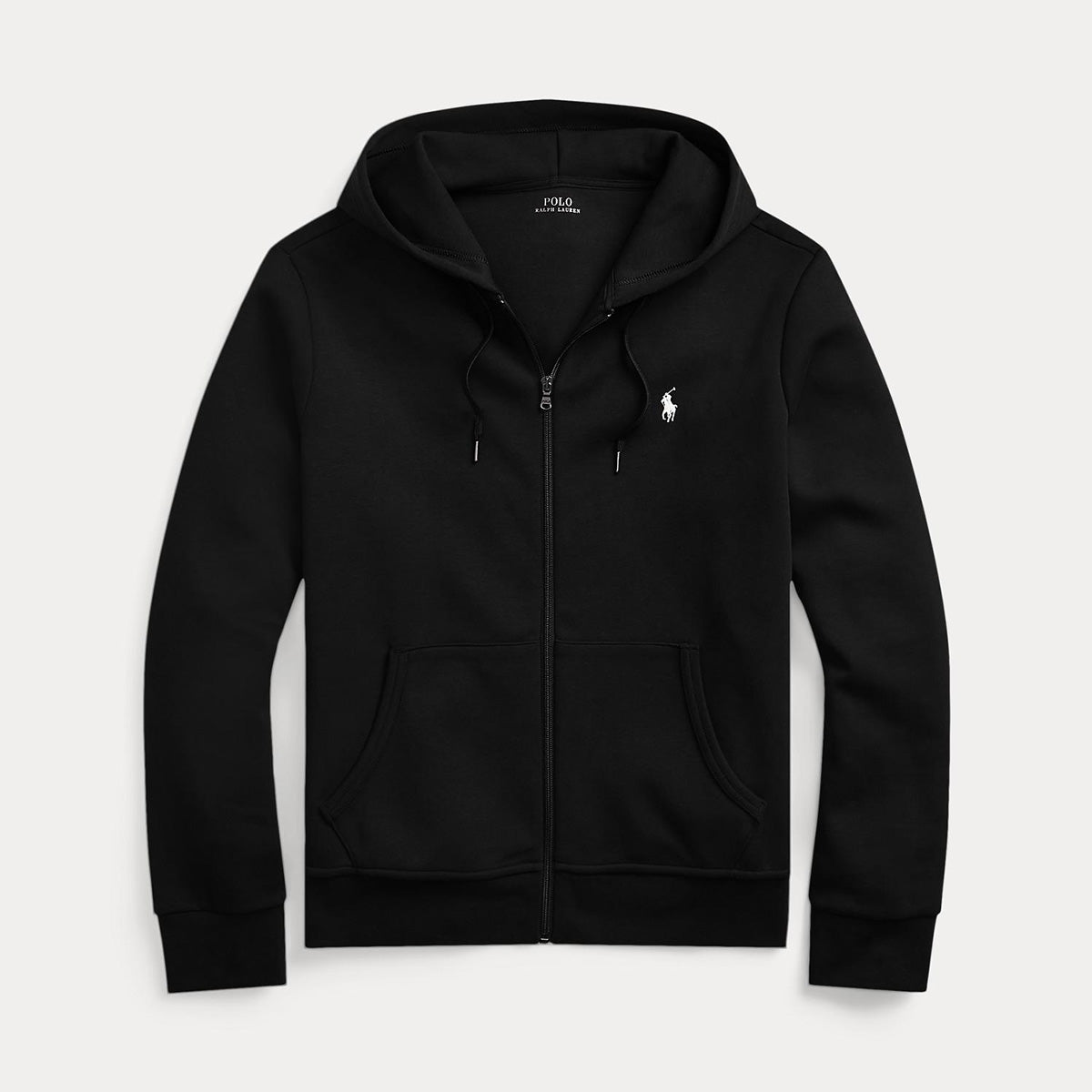 POLO Ralph Lauren黒パーカー ポロ ラルフ ローレン/POLO RALPH RAUREN】ダブル ニット テック