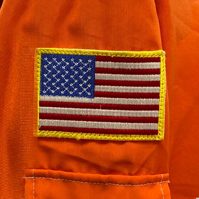 【宇宙グッズ】宇宙服　オレンジスーツ／船内与圧服 大人用（レプリカ） ｜ Spacesuit