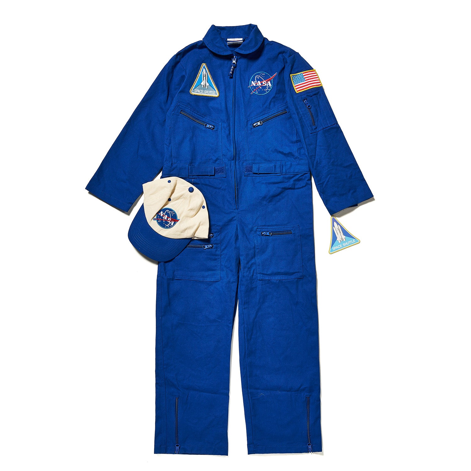 【宇宙グッズ】宇宙服｜NASAロゴ ブルースーツ／訓練服 大人用（レプリカ） ｜ Spacesuit