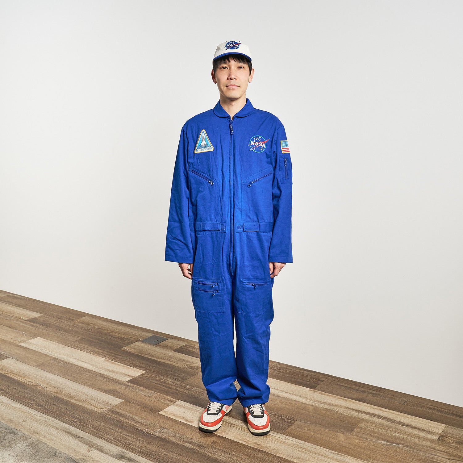 宇宙グッズ】宇宙服｜NASAロゴ ブルースーツ／訓練服 大人用（レプリカ