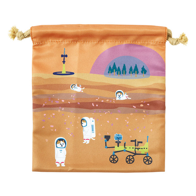 【宇宙グッズ】NYASAグッズ　巾着３個セット NYASA ｜ ニャサ