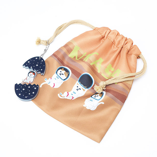 【宇宙グッズ】NYASAグッズ　巾着３個セット NYASA ｜ ニャサ