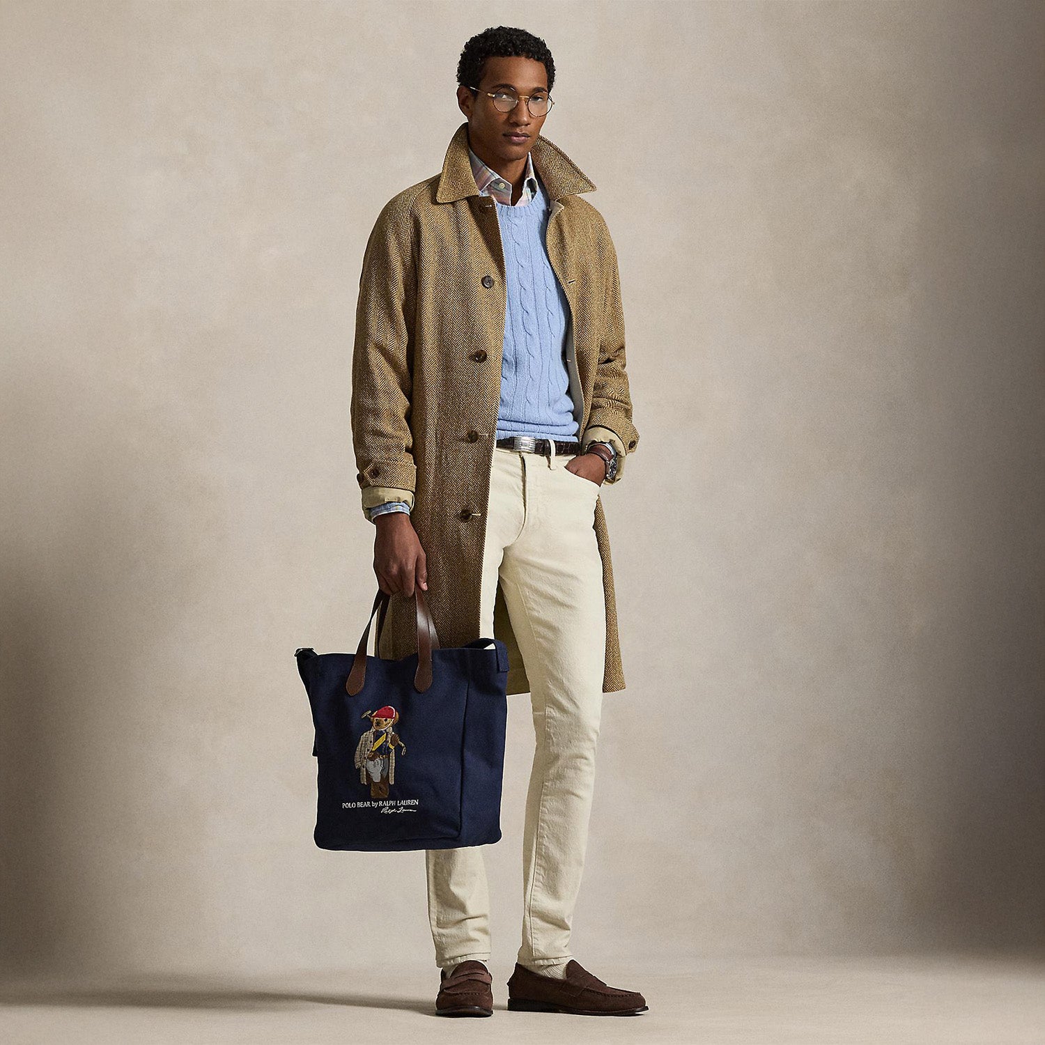 ポロ ラルフ ローレン（Polo Ralph Lauren）のキャンバス ポロラルフローレン] POLO キャンバス SHOPPER トートバッグ☆ (POLO