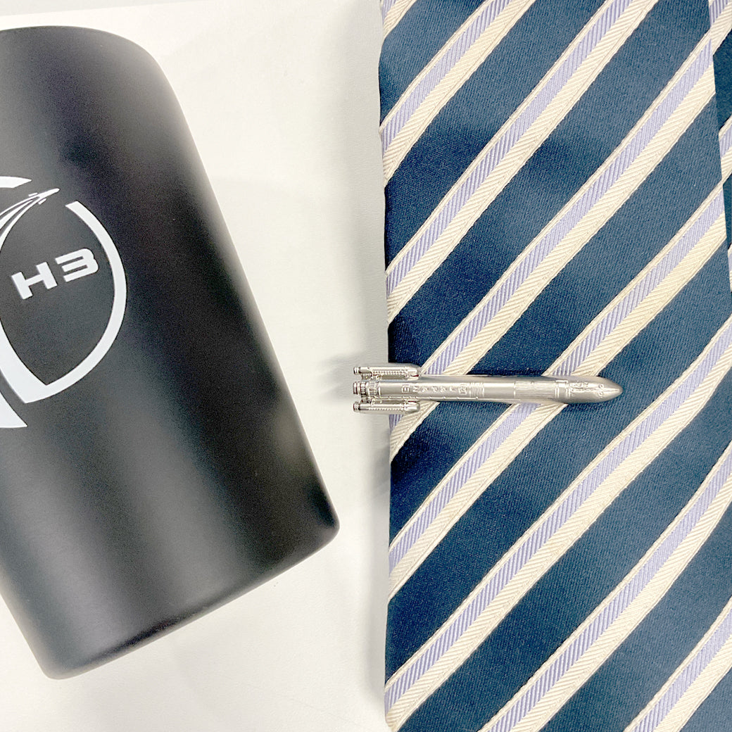 【宇宙グッズ】JAXA オフィシャルグッズ｜ロケットタイピン [ H3 ロケット (H3-22S) ]