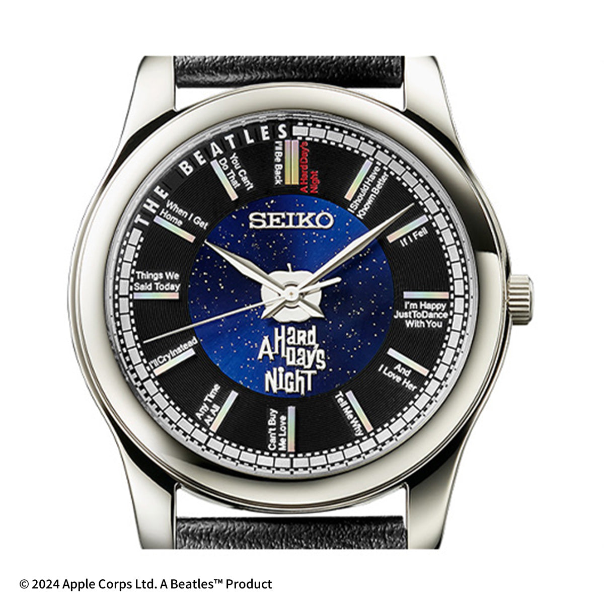 THE BEATLES A Hard Day's Night 60周年記念オフィシャル ウオッチ 革
