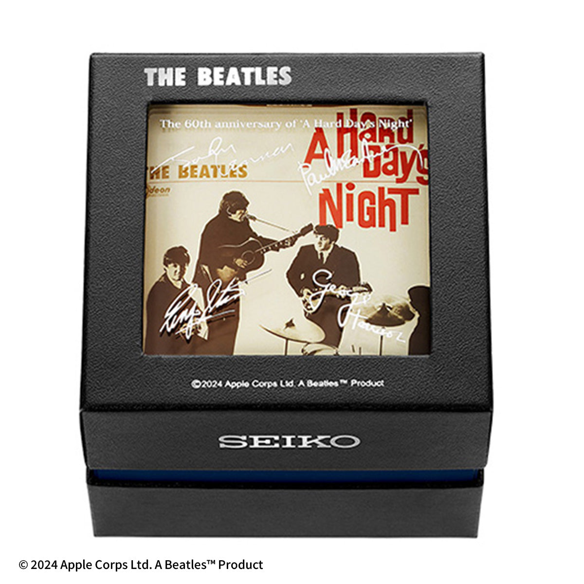 THE BEATLES A Hard Day's Night 60周年記念オフィシャル ウオッチ 革バンド