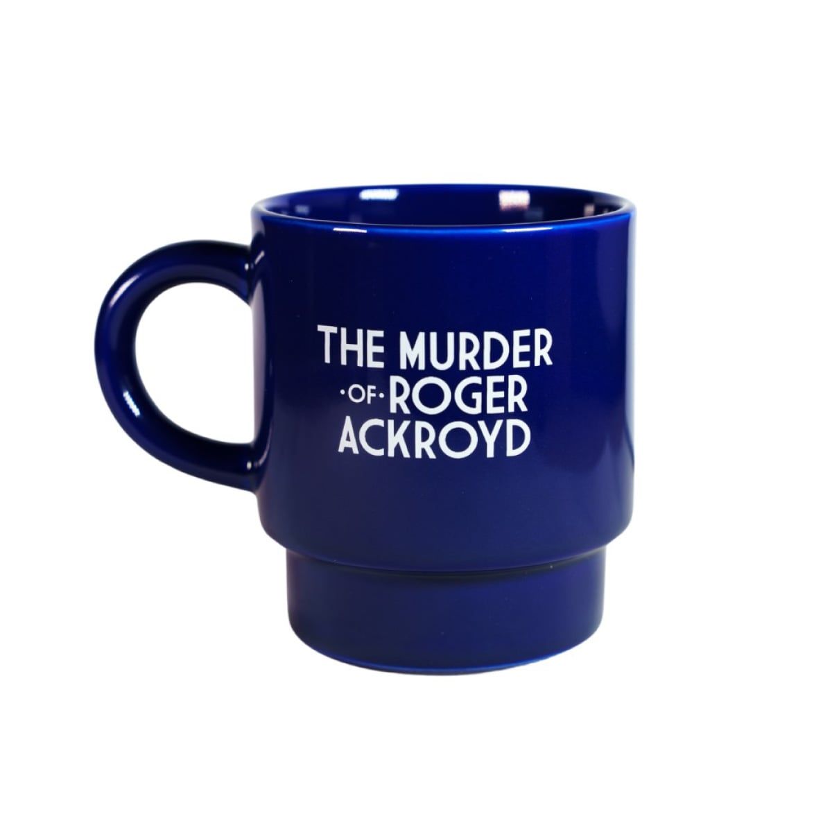 スタッキングマグカップ アガサ・クリスティー 「アクロイド殺し」 紺