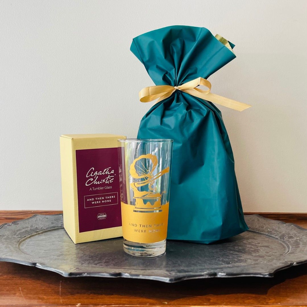 グラス　そして誰もいなくなった　マットゴールド　410ml