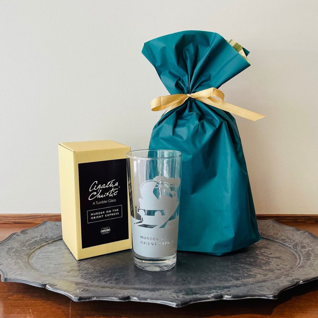 グラス　オリエント急行の殺人　マットシルバー　410ml