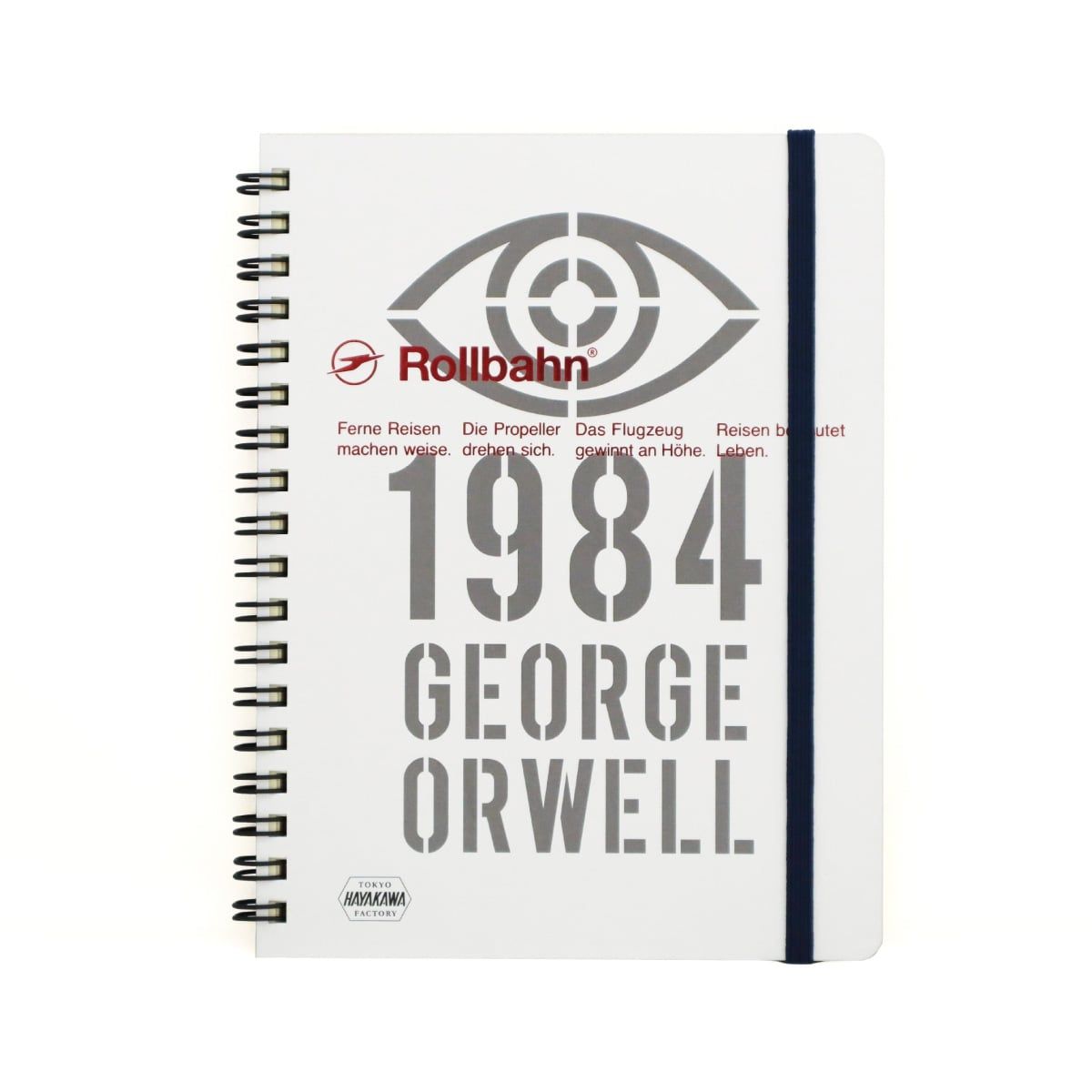 ロルバーン ポケット付メモL ジョージ・オーウェル 1984年 | WOWOW百貨店