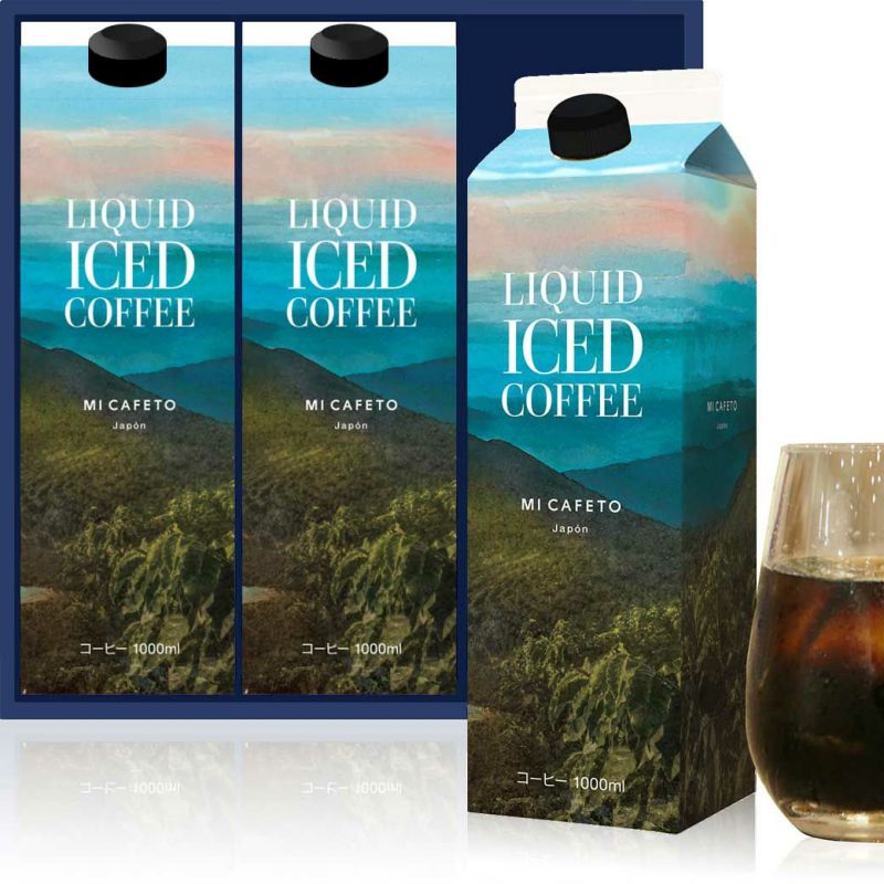【ミカフェート・Liquid Ice Coffee】リキッドアイスコーヒー 3本セット