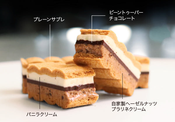 【ラウ】Nami-Nami（クリームサンドサブレ）6本入