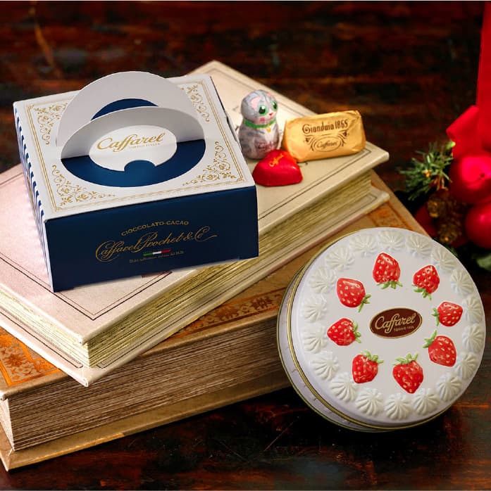 【Caffarel/カファレル】カファレル ケーキ缶