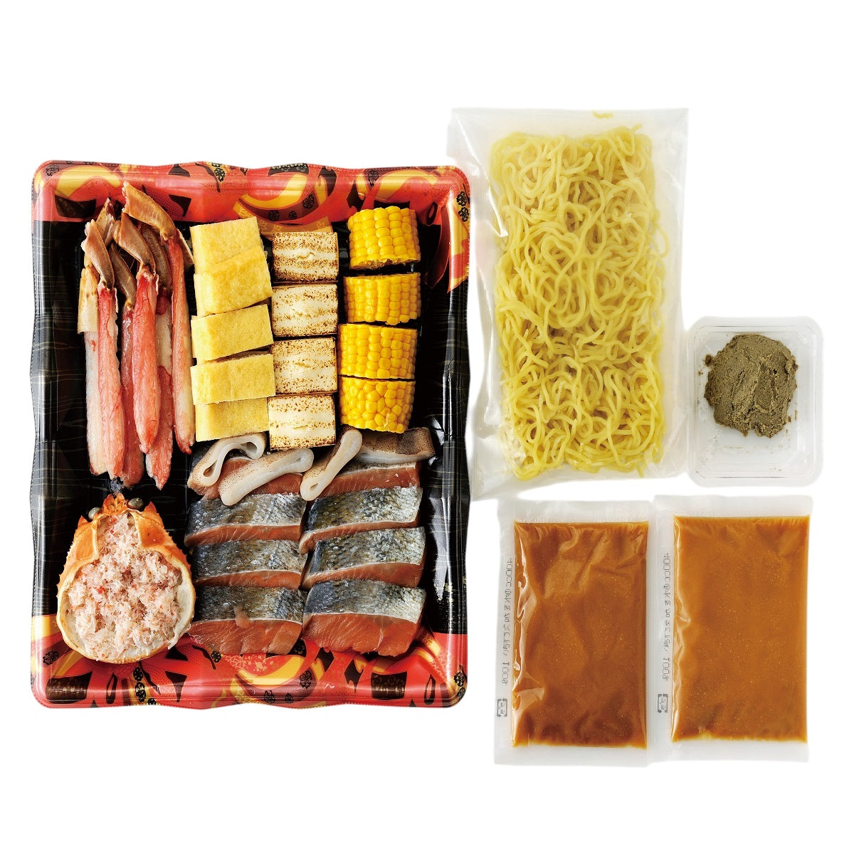 鮭と蟹の特製石狩鍋セット｜北海道物産展