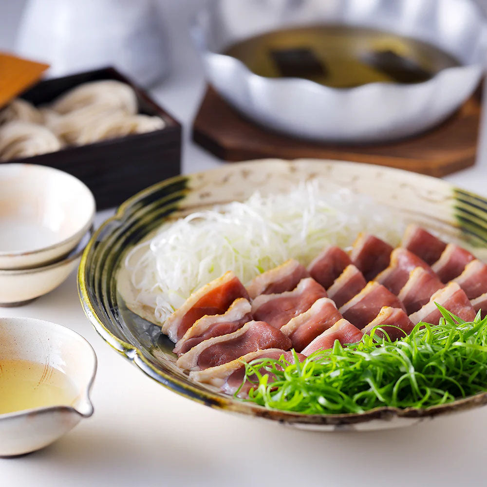 【下鴨茶寮】合鴨と葱の出汁しゃぶ
