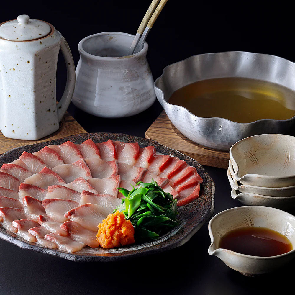 【下鴨茶寮】料亭のぶりしゃぶ鍋