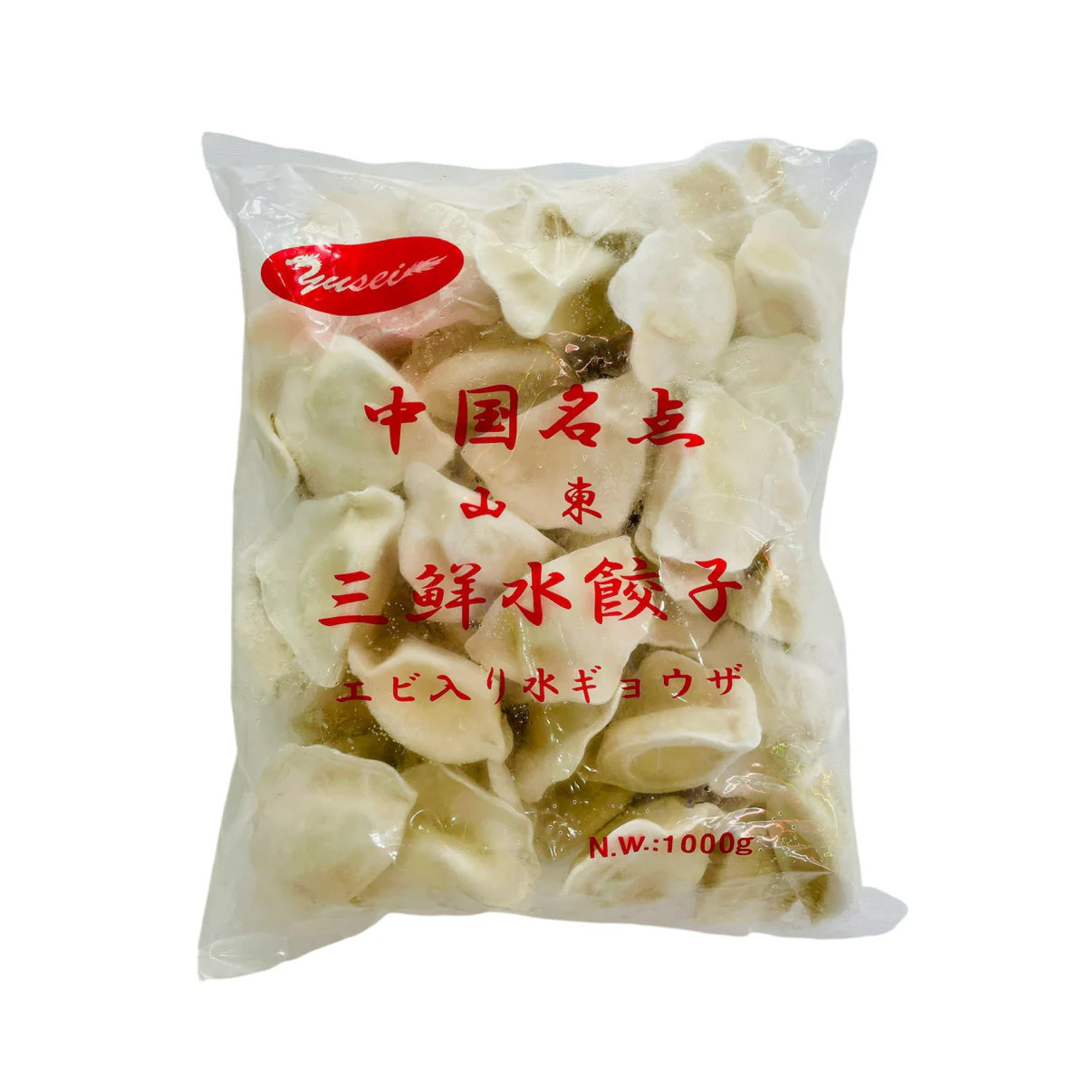 Frozen 友盛 山東 エビ入り水餃子 1kg（三鮮水餃子）Shandong Dumpling with Shrimps ｜中国物産展
