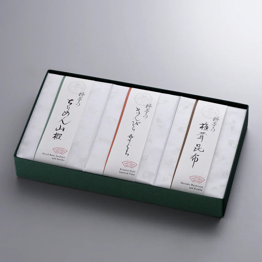 【下鴨茶寮】料亭のご馳走 「 華 -hana- 」(ちりめん山椒、きんぴらまぐろ、椎茸昆布)