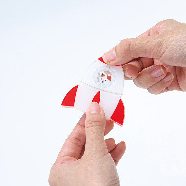 【宇宙グッズ】NYASAグッズ｜パカッ！とアクキー ロケットNYASA