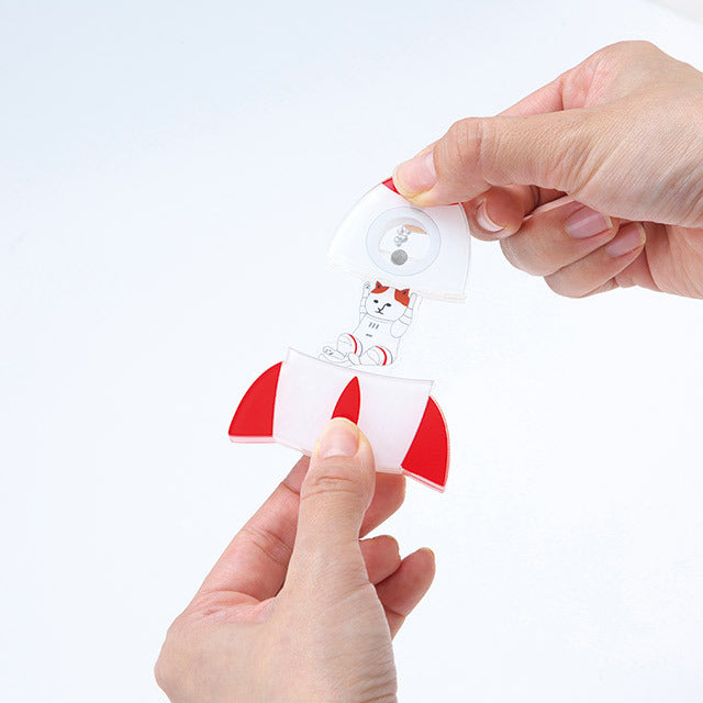 【宇宙グッズ】NYASAグッズ｜パカッ！とアクキー ロケットNYASA