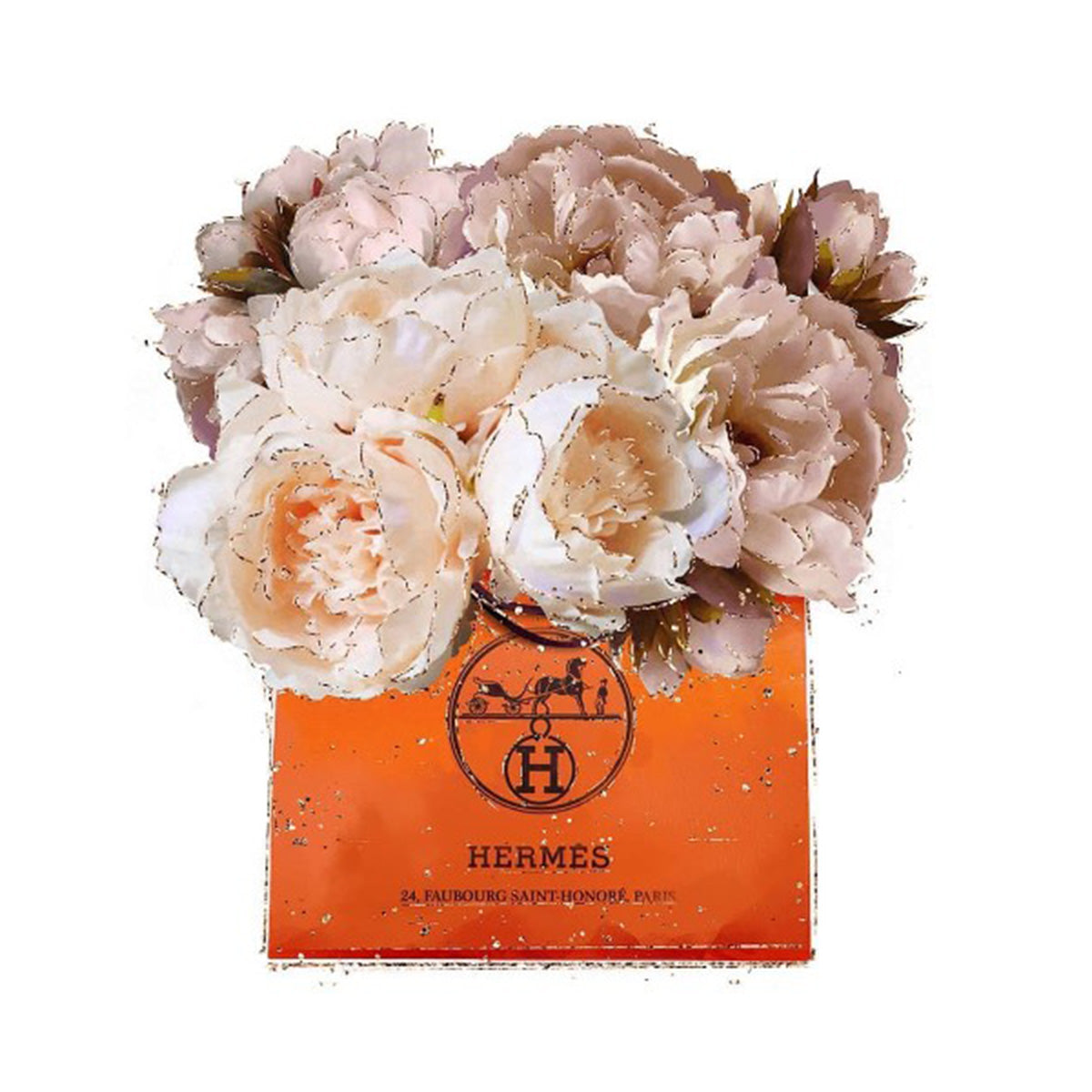 【Oliver Gal/オリバーガル】Tangerine For You Peony