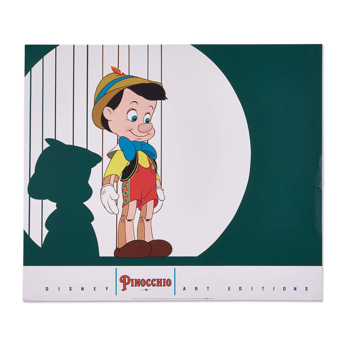 ポスター DISNEY ART EDITION PINOCCHIO