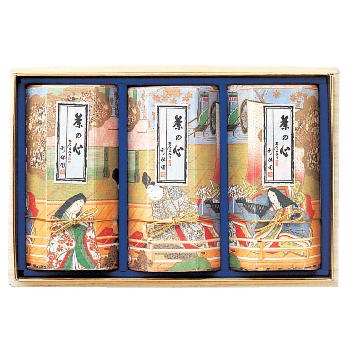 【利休園】 宇治  銘茶詰合せ(玉露/特上煎茶）