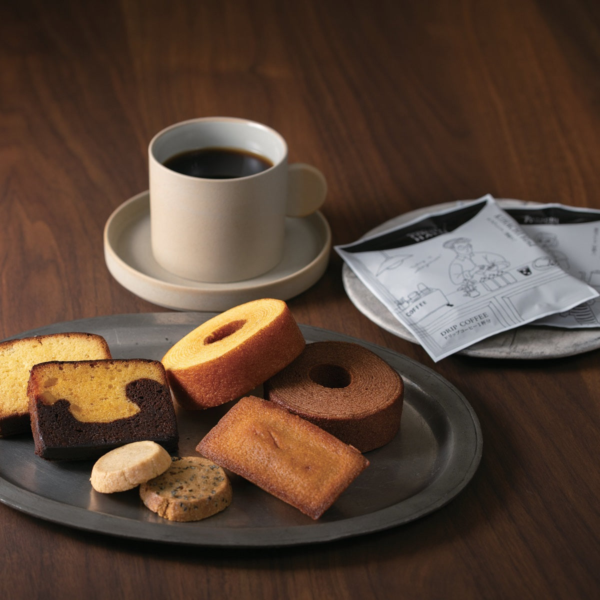 【KIHACHI】 焼菓子＆コーヒー (9種28個入り)