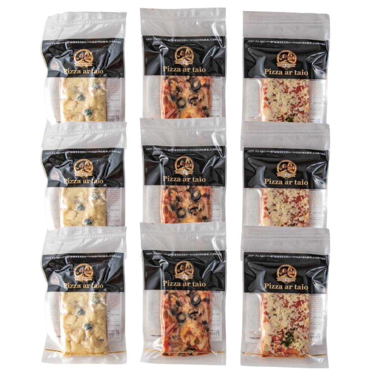 【ピッツァ アルターイオ】 ローマの四角い ピッツァ ハーフセット