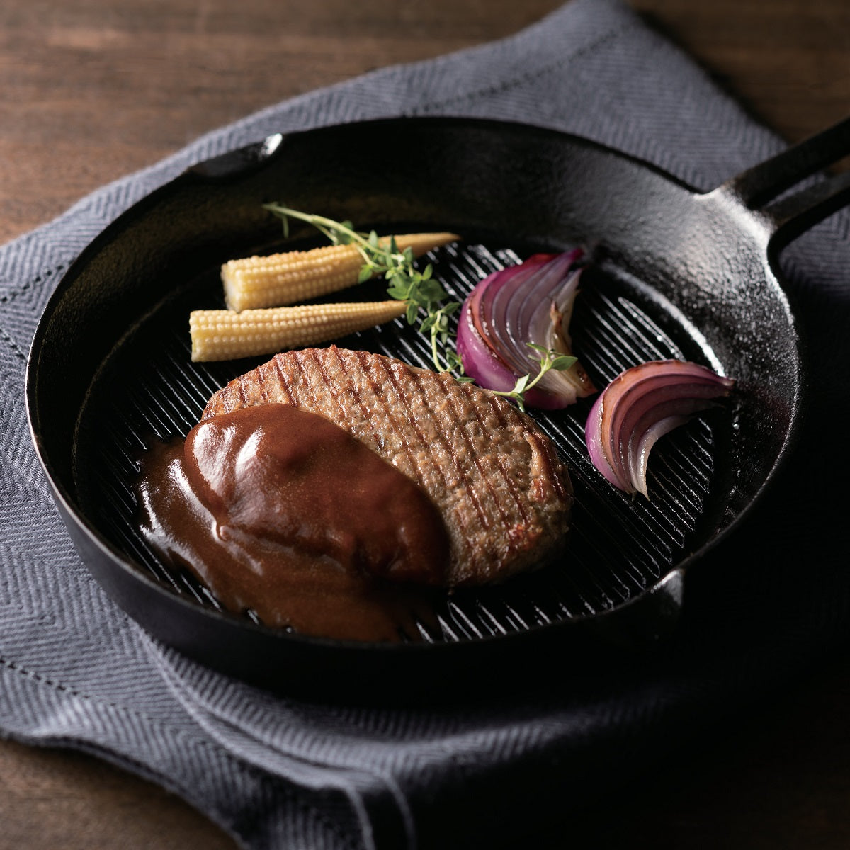 【スギモト】 黒毛和牛入り こだわり 生ハンバーグ