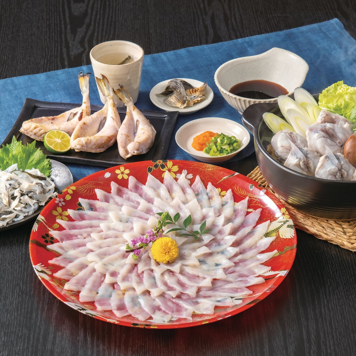 【関とら本店】 とらふぐ料理セット