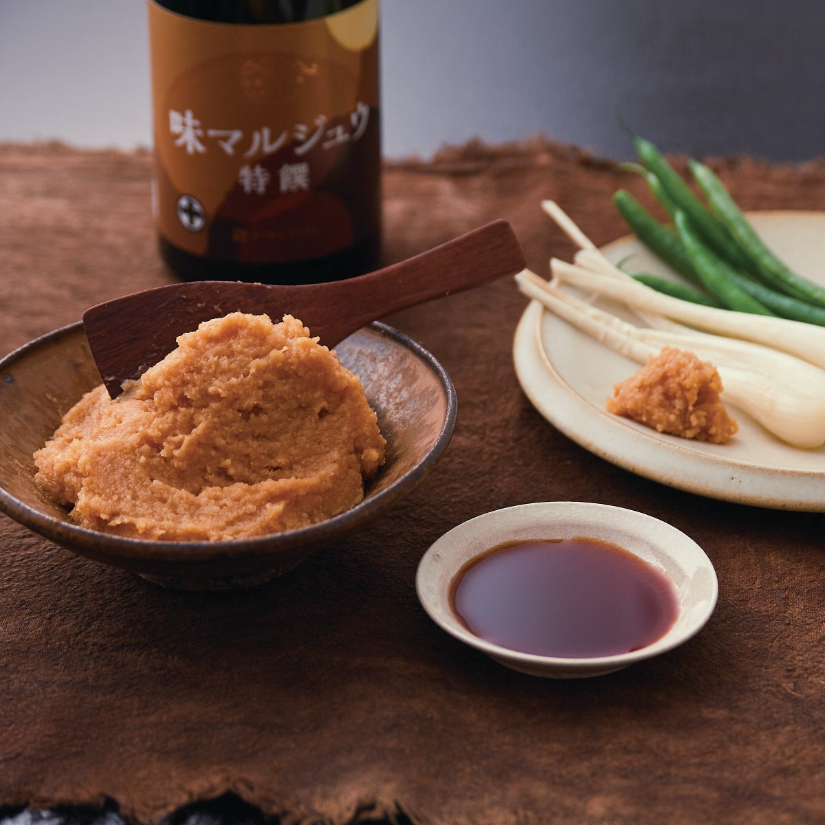 【丸十大屋】 つや姫こうじ味噌・醤油
