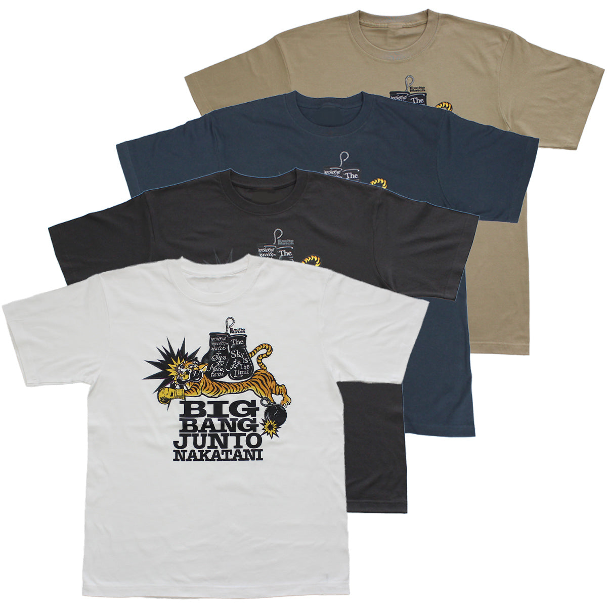 中谷潤人×ExciteMatch タイガーTシャツ(BIG BANG JUNTO NAKATANI)