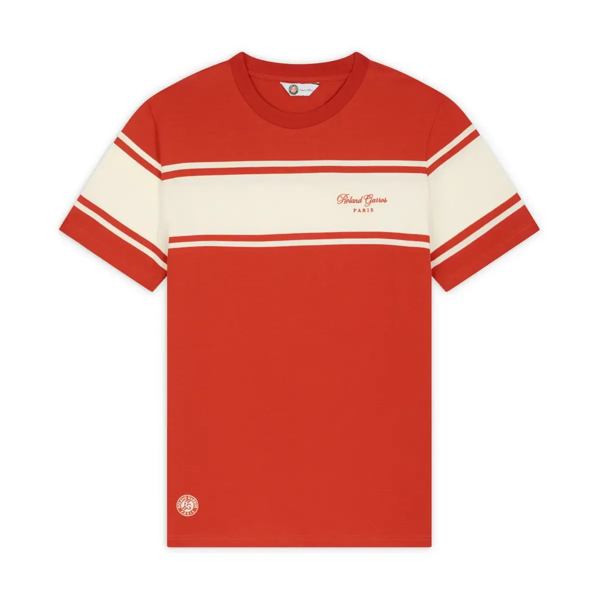 全仏オープンテニス ハート・ヘリテージ メンズTシャツ
