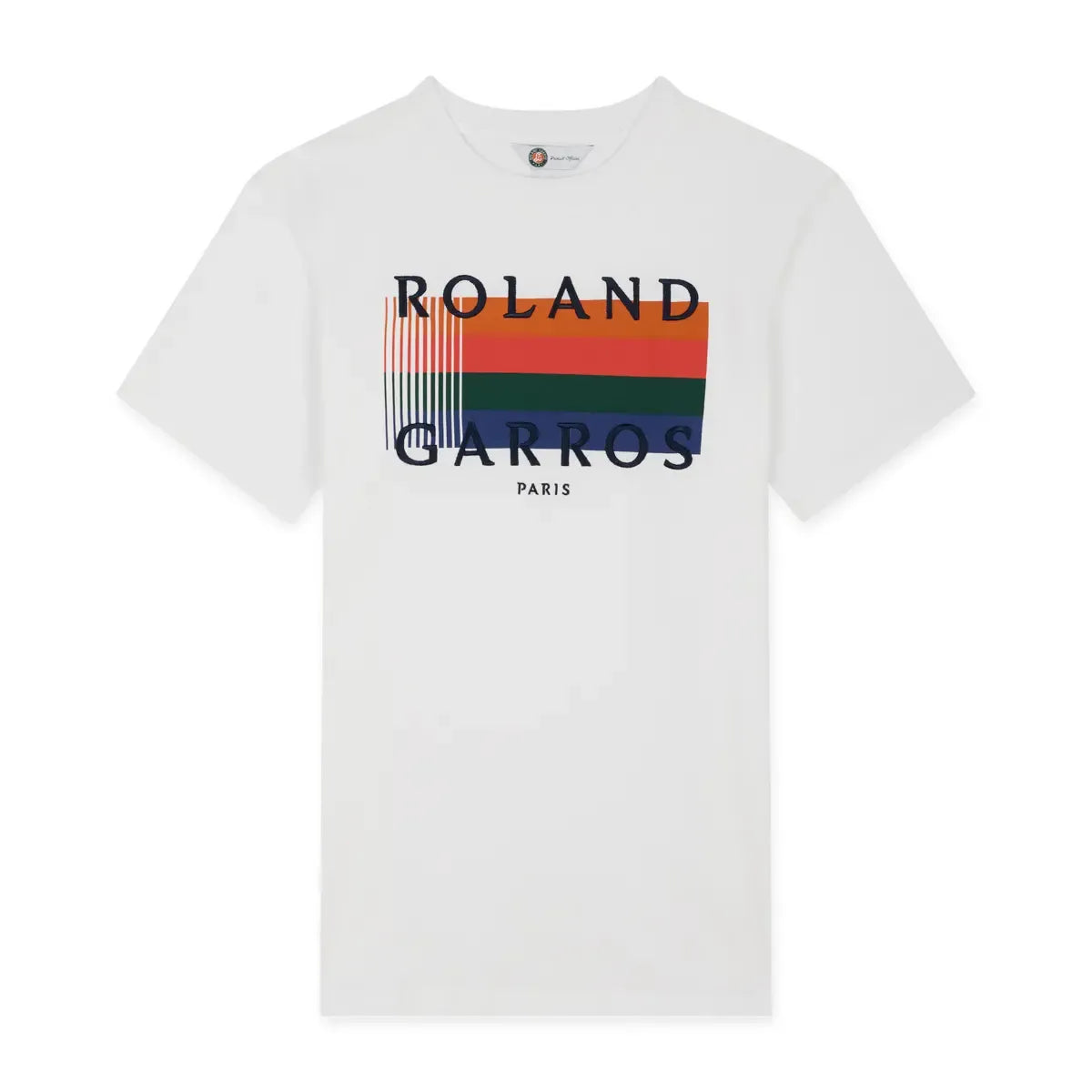 全仏オープンテニス カラーラインTシャツ