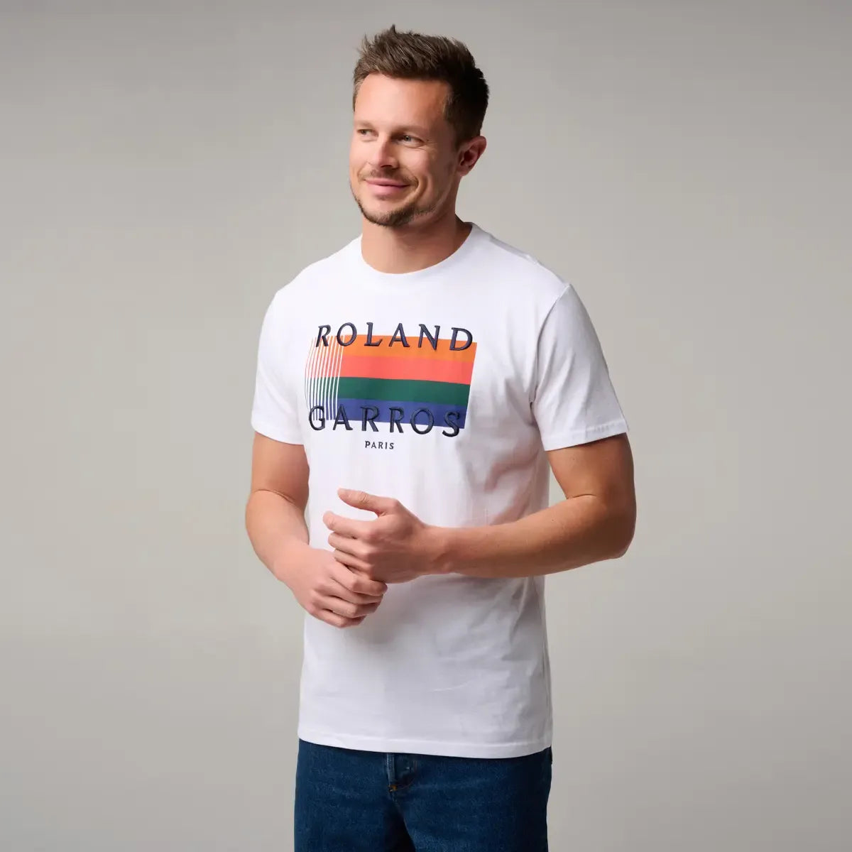 全仏オープンテニス カラーラインTシャツ | WOWOW百貨店