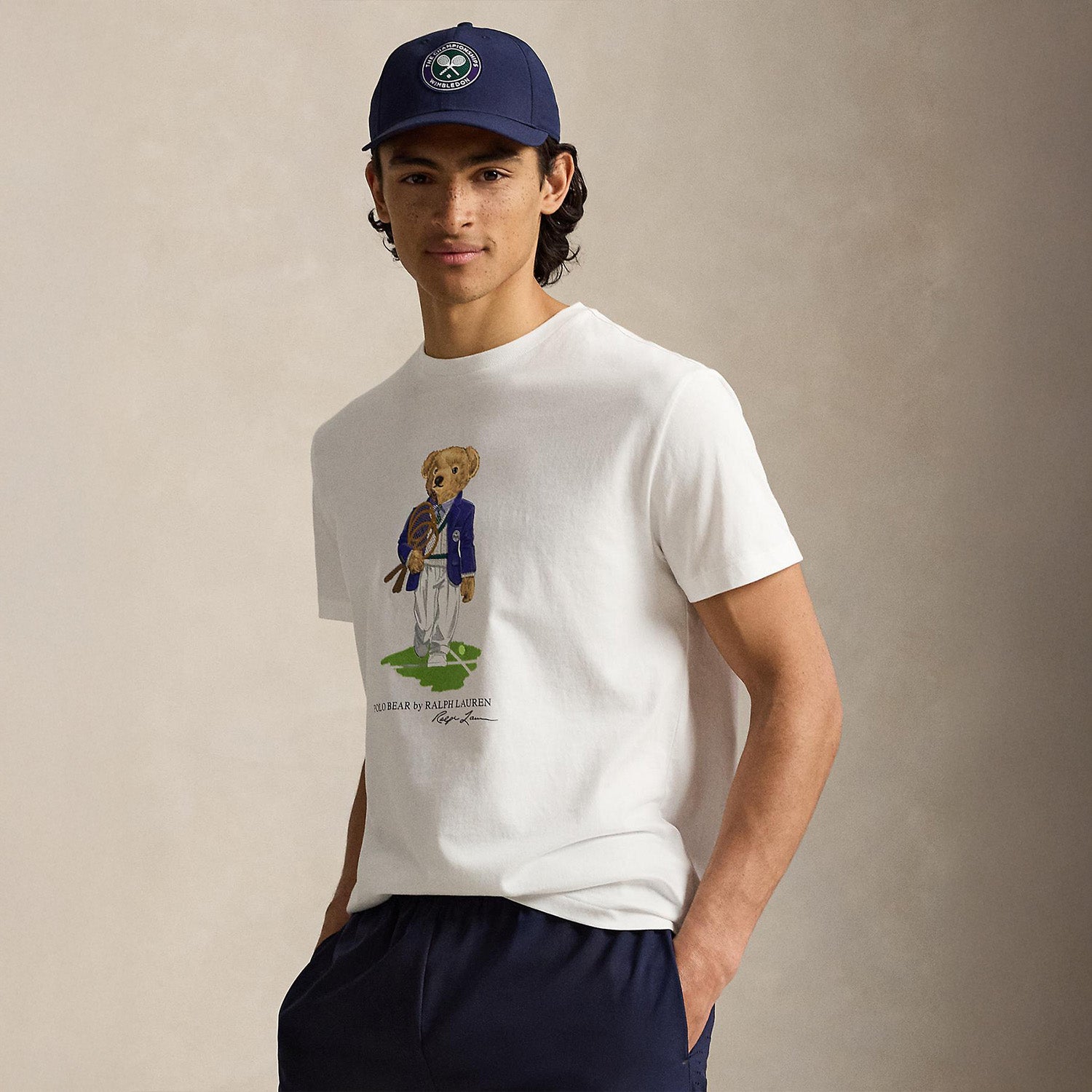 ウィンブルドン クラシック フィット Polo ベア Tシャツ ポロ ラルフ ローレン