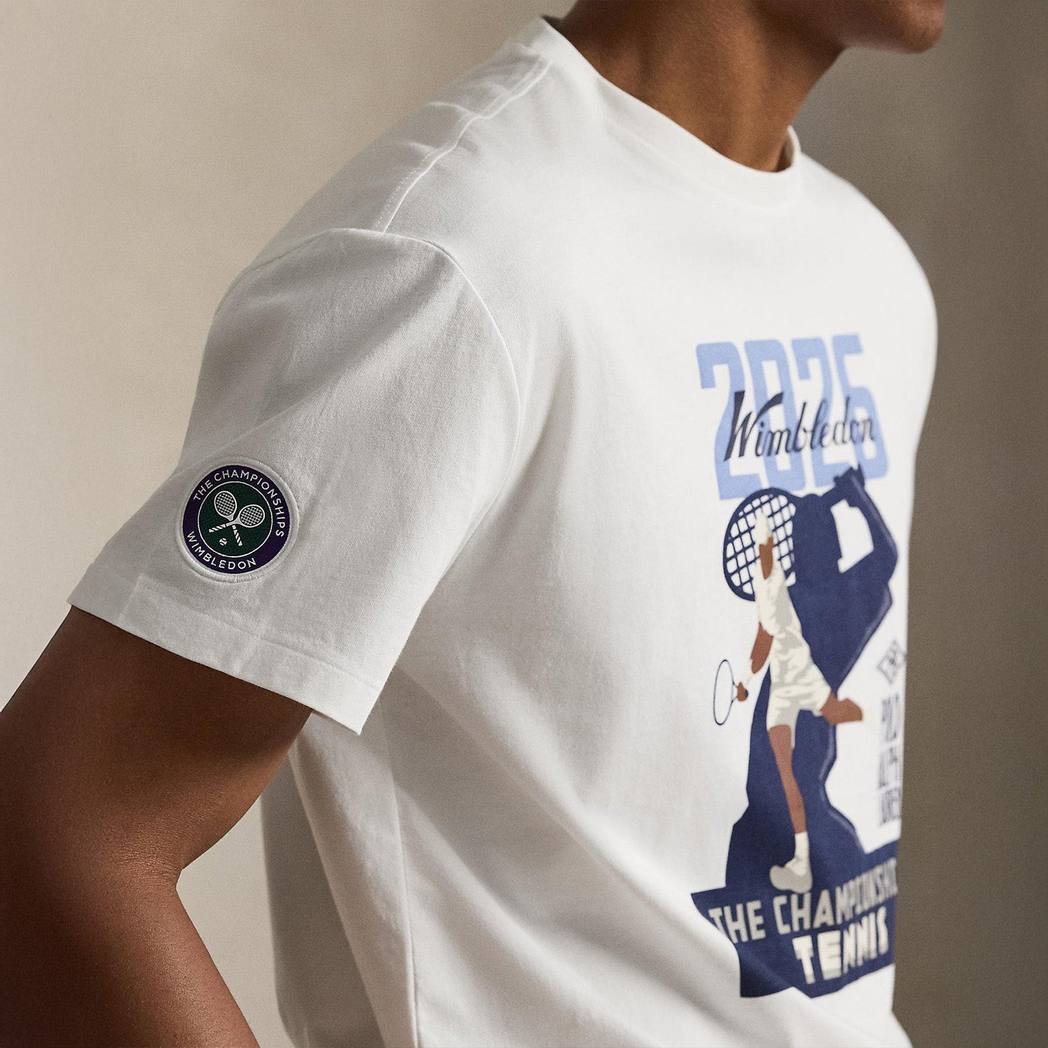 ウィンブルドン クラシック フィット グラフィック Tシャツ ポロ ラルフ ローレン