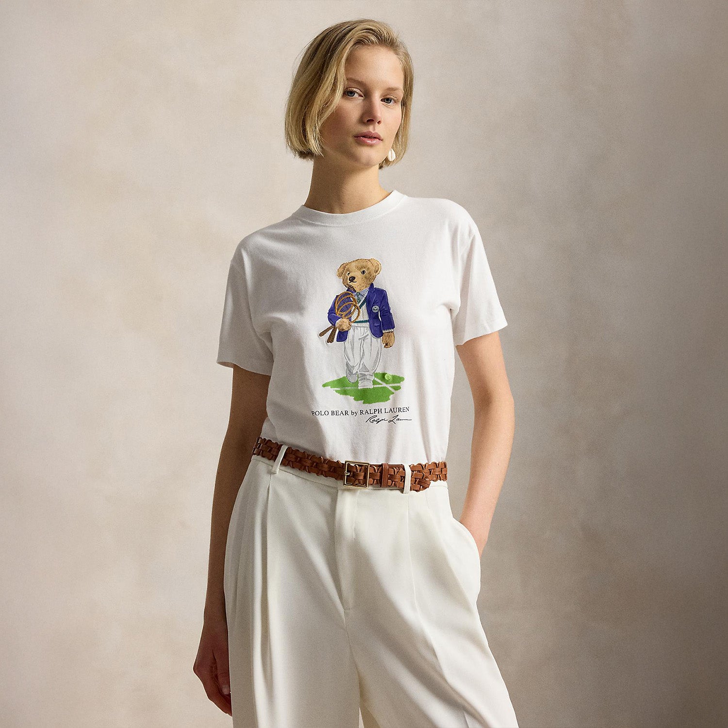 ウィンブルドン Polo ベア ジャージー Tシャツ ポロ ラルフ ローレン