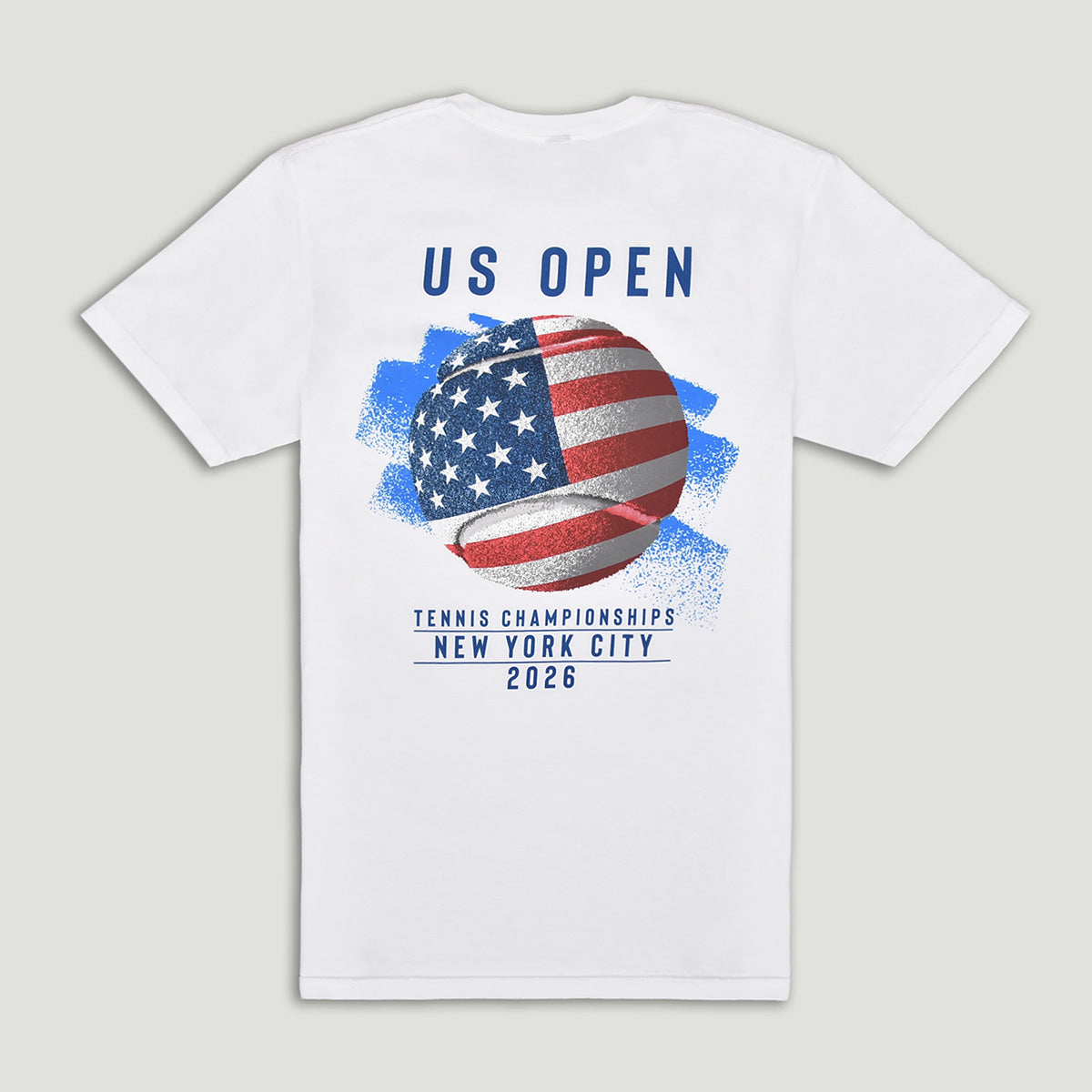 全米オープンテニス USフラッグボールTシャツ