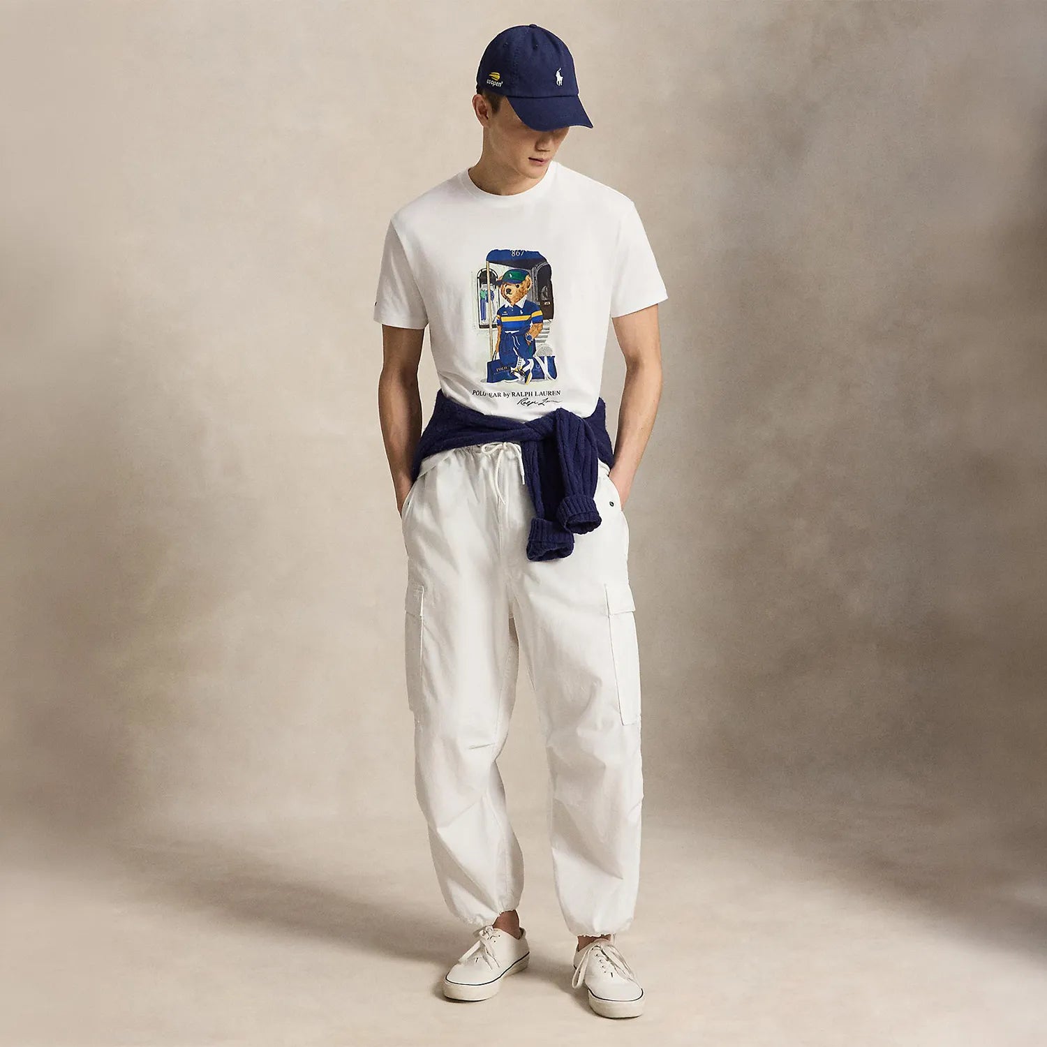 US オープン クラシック フィット ポロ ベア Tシャツ（ラルフ ローレン）
