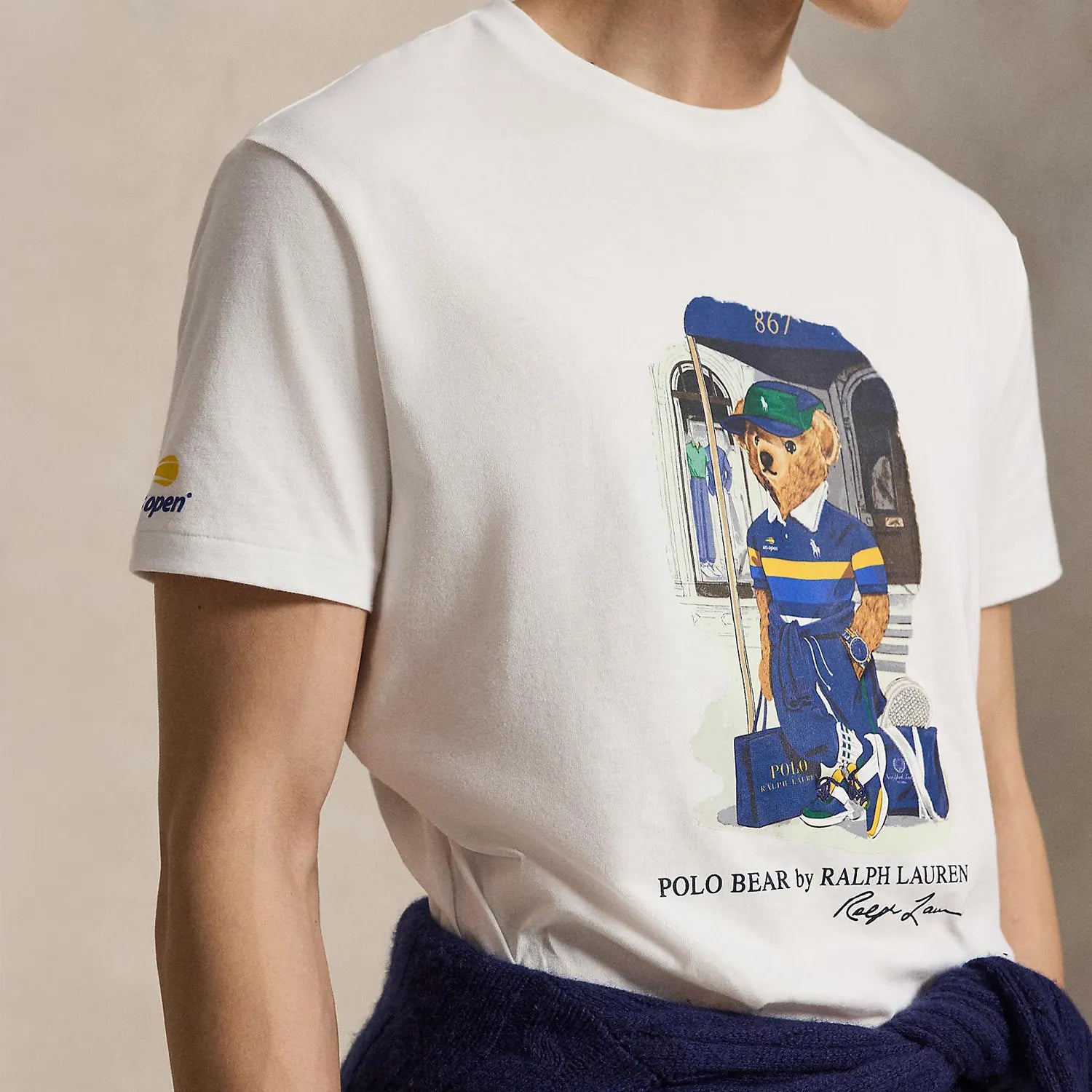 US オープン クラシック フィット ポロ ベア Tシャツ（ラルフ ローレン）
