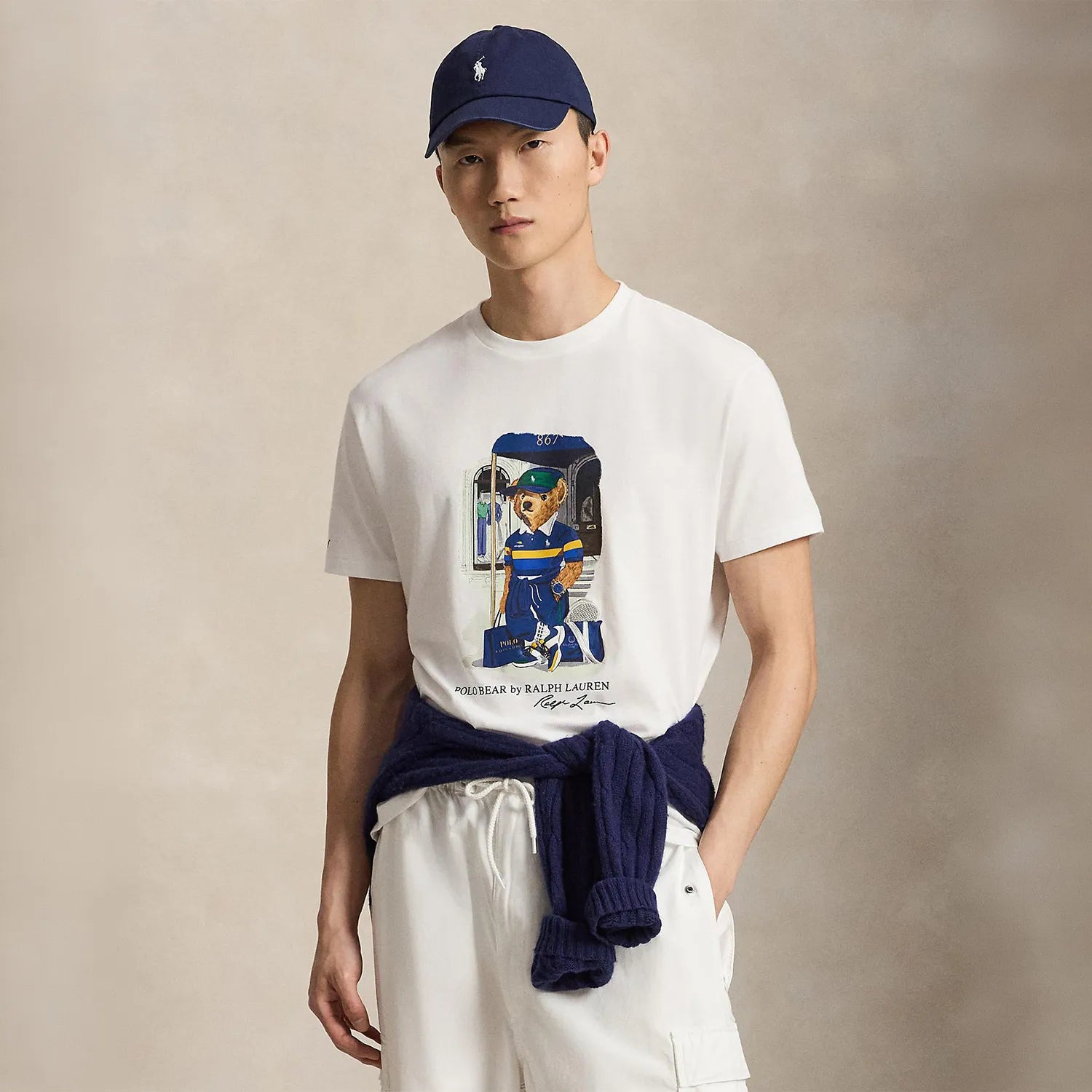 US オープン クラシック フィット ポロ ベア Tシャツ（ラルフ ローレン）