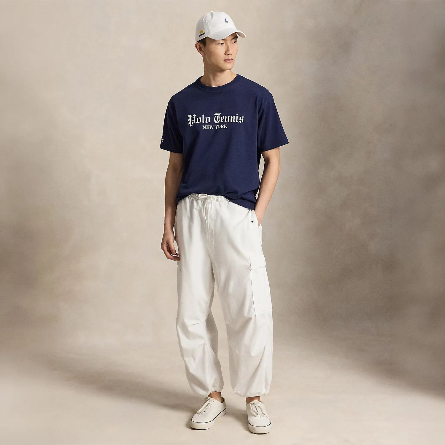 US オープン ビッグ フィット ポロ テニス Tシャツ（ラルフ ローレン）