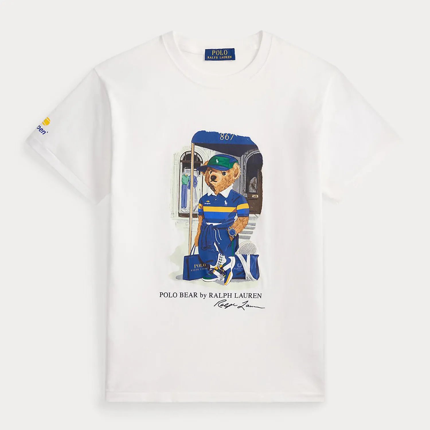 US オープン ポロ ベア コットン ジャージー レディースTシャツ（ラルフ ローレン）